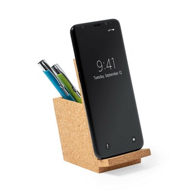 Przejdź do produktu Korkowy pojemnik na przybory do pisania, stojak na telefon V0259-16