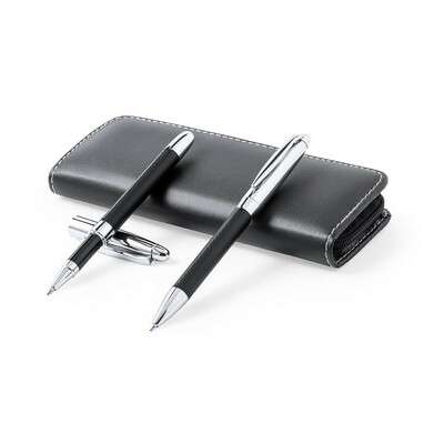 Przejdź do produktu Zestaw piśmienniczy, długopis i pióro kulkowe V9354/A-03