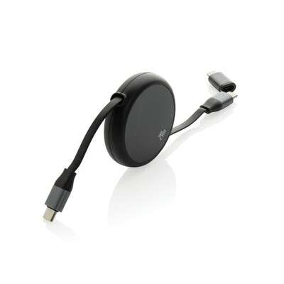 Przejdź do produktu Zwijany kabel do ładowania 240W Terra P302.7701