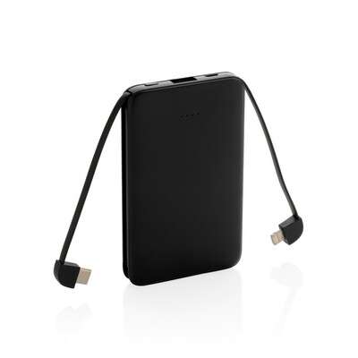 Przejdź do produktu Power bank 5000 mAh, zintegrowany kabel 3 w 1 P322.081