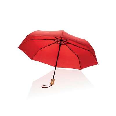Przejdź do produktu Bambusowy parasol automatyczny 21" AWARE™ RPET P850.614