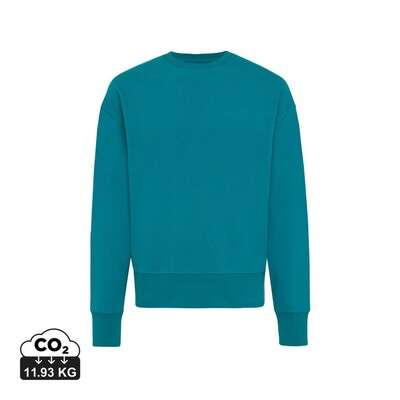 Przejdź do produktu Luźna bluza z bawełny z recyklingu Iqoniq Kruger T9302.009.S