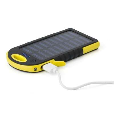 Przejdź do produktu Power bank 4000 mAh z ładowarką słoneczną VA275-08