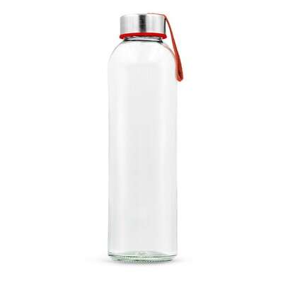 Przejdź do produktu Szklana butelka 500 ml z kolorową wstążką | Viivi VA062-05