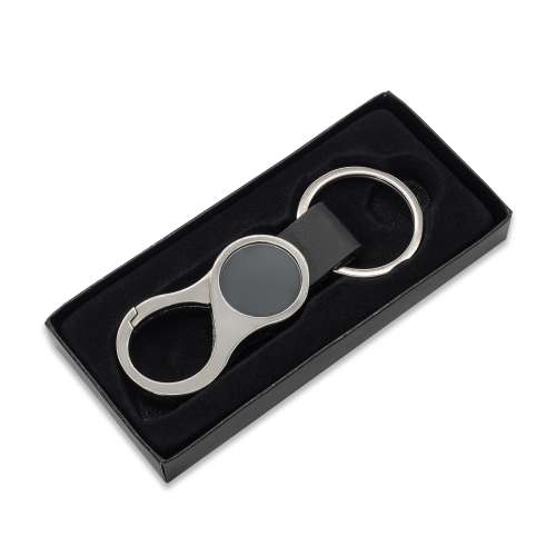 Przejdź do produktu Brelok z karabińczykiem Lenard , czarny R73318.02
