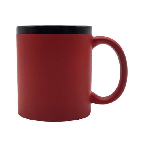 Przejdź do produktu Kubek ceramiczny Velluto 350 ml, czerwony R85324.08