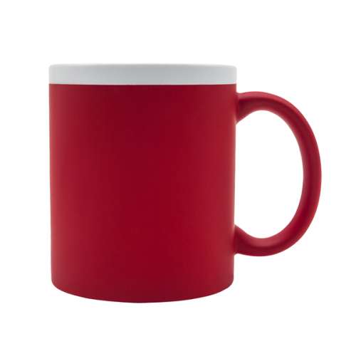 Przejdź do produktu Kubek ceramiczny Velutti 350 ml, czerwony R85326.08