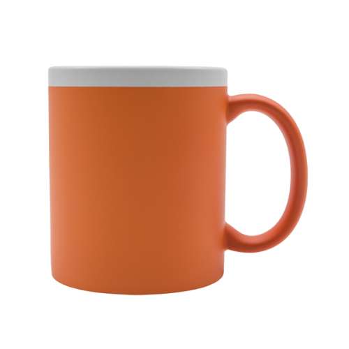 Przejdź do produktu Kubek ceramiczny Velutti 350 ml, pomarańczowy R85326.15