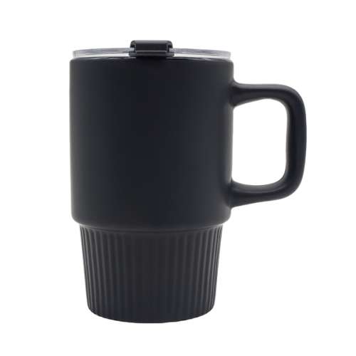 Przejdź do produktu Kubek ceramiczny Azzurro 440 ml, czarny R85323.02