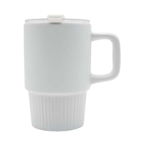 Przejdź do produktu Kubek ceramiczny Azzurro 440 ml, biały R85323.06