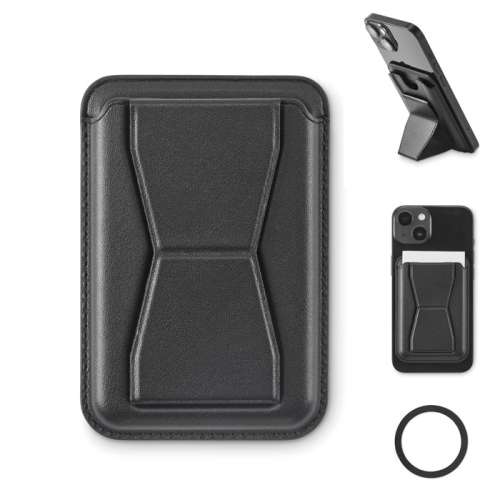 Przejdź do produktu Magnetyczny uchwyt na kartę PU LEAMAG MO2654-03