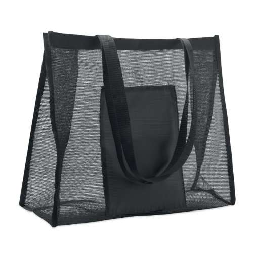 Przejdź do produktu Torba na zakupy z siatki RPET LIMP MO2836-03