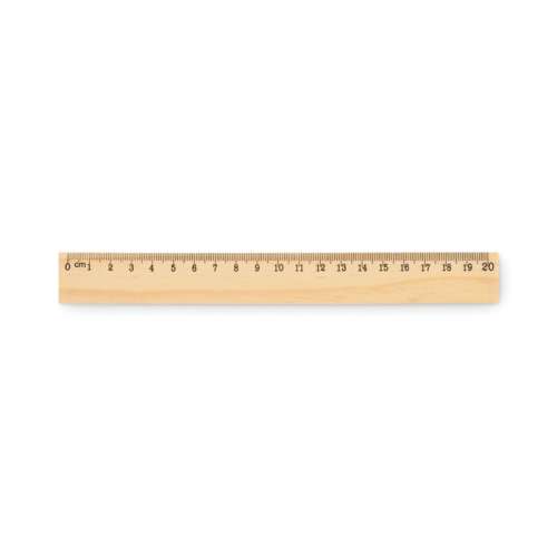 Przejdź do produktu Drewniana linijka 20 cm RULER20 MO2917-40