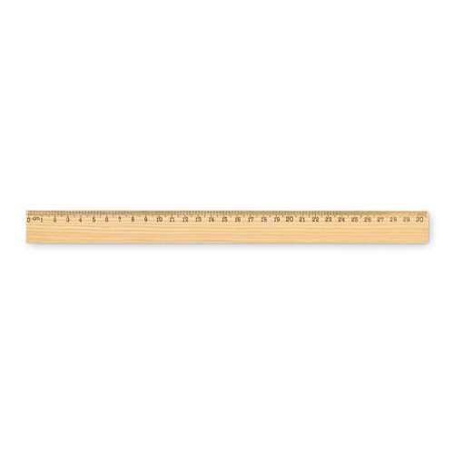 Przejdź do produktu Drewniana linijka 30 cm RULER30 MO2918-40