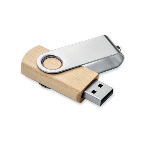 Przejdź do produktu Pamięć USB 16GB TECHMATE BAMBOO MO6898-40