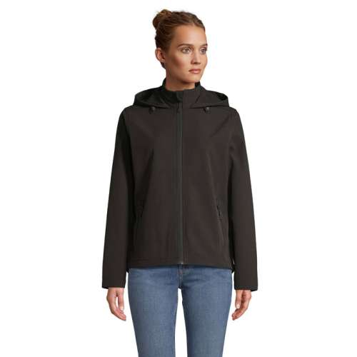 Przejdź do produktu RACE WOMEN HOODED JACKET RACE HOODED WOMEN S04448-BK-L