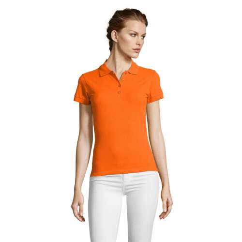 Przejdź do produktu PEOPLE Damskie POLO 210g PEOPLE S11310-OR-L
