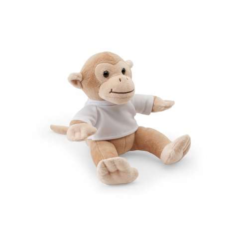 Przejdź do produktu MONKY. Pluszowa zabawka w kształcie małpki z koszulką 98159