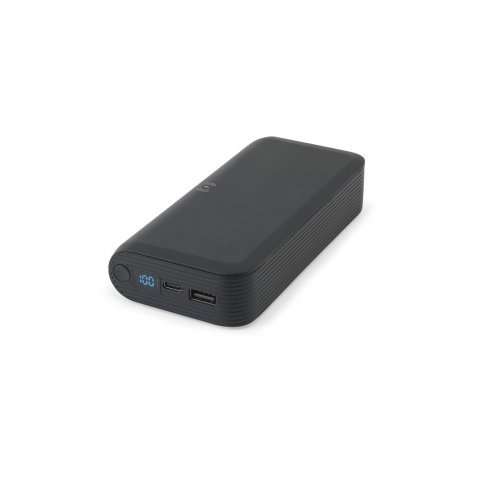 Przejdź do produktu BECKER 20. Power bank 20 000 mAh z recyklingowanego ABS (100% rABS) z superszybką ładowarką bezprzewodową 15 W 97144