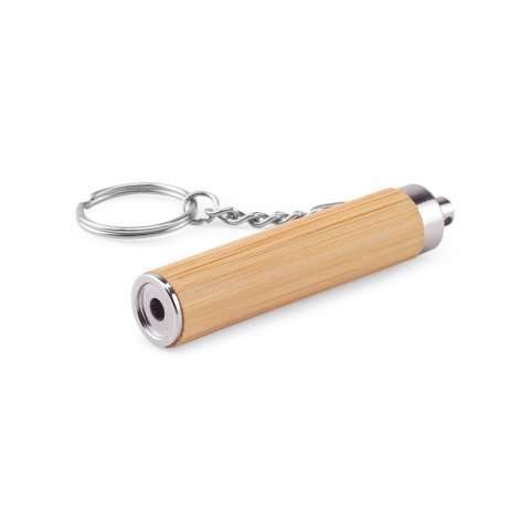 Przejdź do produktu RACHEL. Brelok z bambusa i ABS z latarką LED 95108