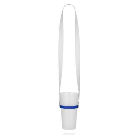 Przejdź do produktu ROTHERHAM. ZESTAW Smycz SUBLIMACJA Długa II (20 mm) Duo z poliestru z recyklingu (100% rPET) z silikonowymi uchwytami na kubki 94417