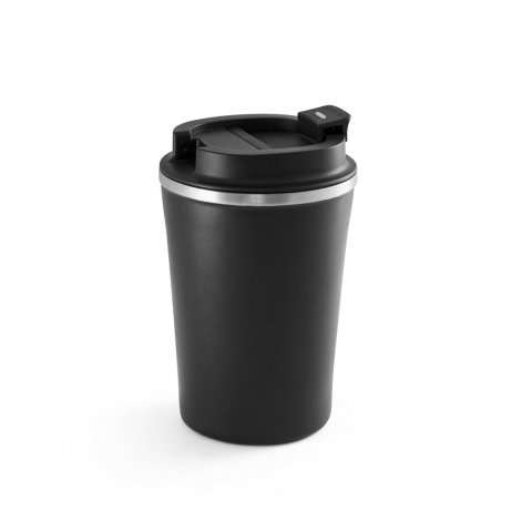 Przejdź do produktu PHELPS CERAMIC. Kubek podróżny ze stali nierdzewnej z ceramicznym wykończeniem wnętrza o pojemności 470 ml 94396