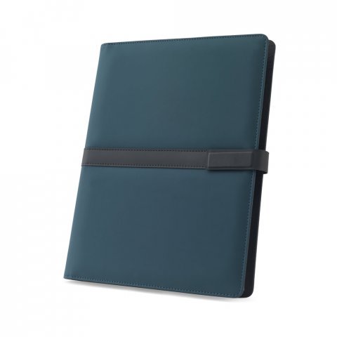 Przejdź do produktu SANDERSON FOLDER. Teczka A4 z PU (50% z recyklingu) z magnetycznym zamknięciem i notatnikiem ze stronami w linie 93656