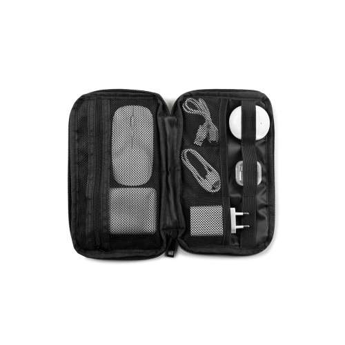 Przejdź do produktu Newcastle BAG. Torba organizacyjna z poliestru z recyklingu o wysokiej gęstości 600D z przestronną komorą główną na akcesoria techniczne 92574