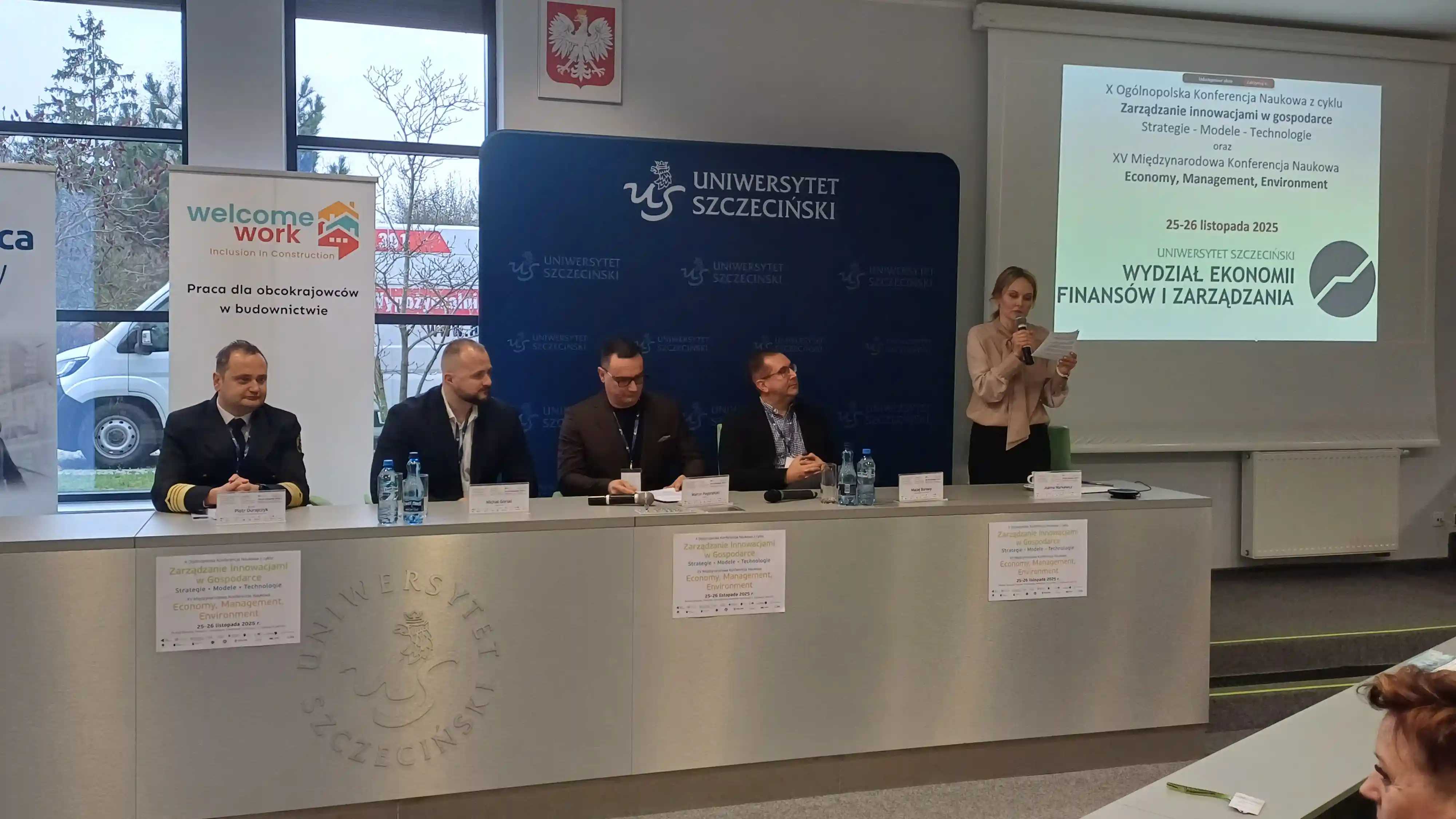 Wystąpienie Macieja Borowego podczas konferencji ZIWG