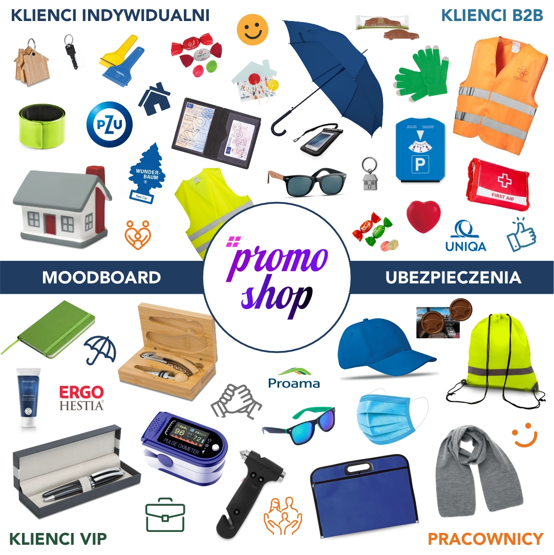 Gadżety reklamowe ubezpieczenia