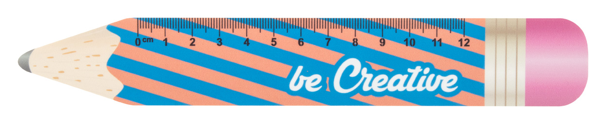 Linijki reklamowe z nadrukiem 12cm/ołówek Sharpy 12 AP718555